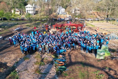 Westside Future Fund Teams with AT&T Volunteer Program Believe Atlanta to enable ADA accessibility at Ashview Heights Urban Farm