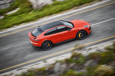 On March 21, 2019, Porsche revealed the Cayenne Coupé as a new body variant to the SUV range on March 21, 2019. (CNW Group/Porsche Cars Canada)