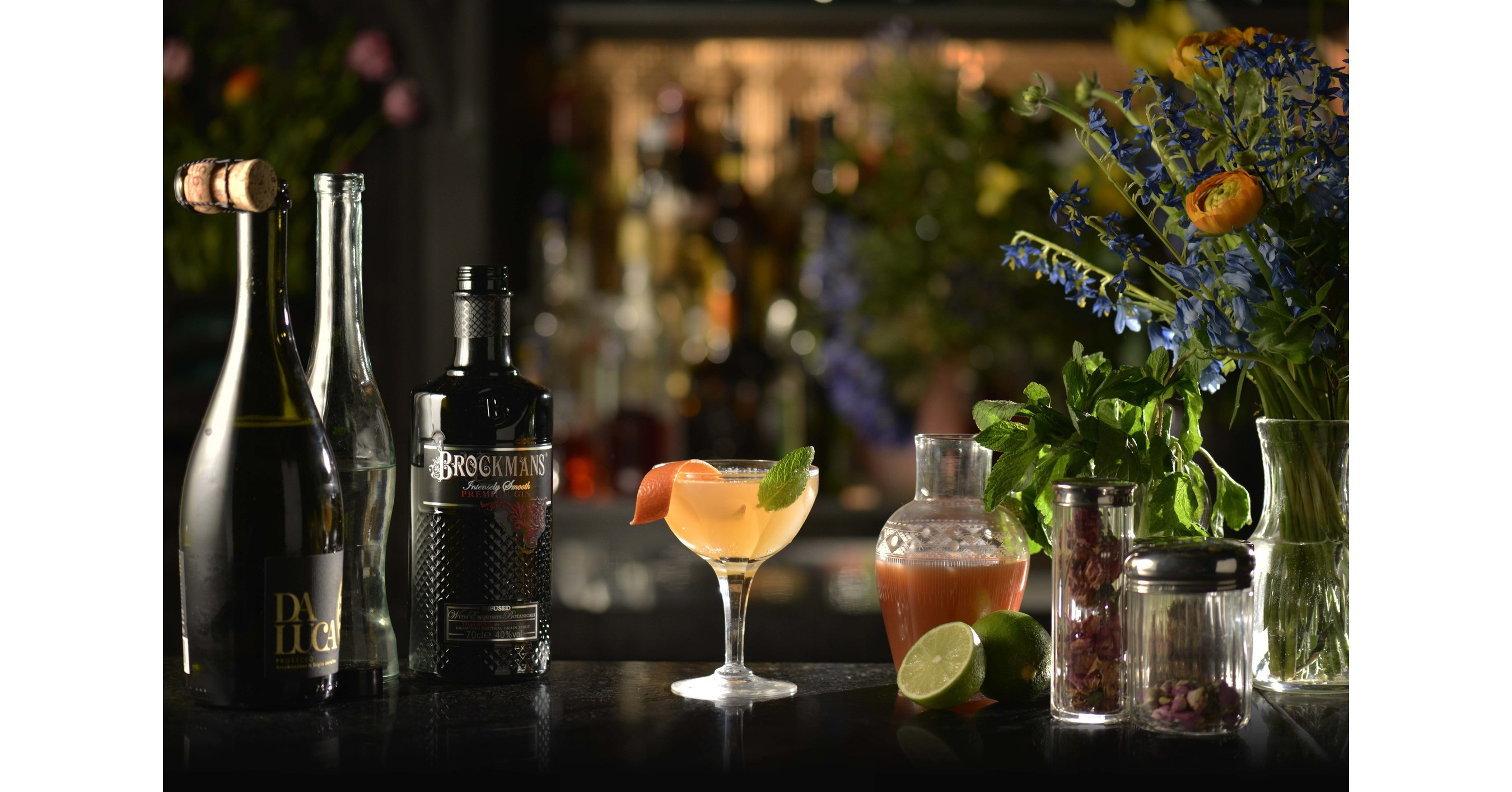 Brockmans Gin Debuts Original Spring '19 Cocktail Recipes