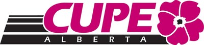 Logo: CUPE AB (CNW Group/Canadian Union of Public Employees (CUPE))