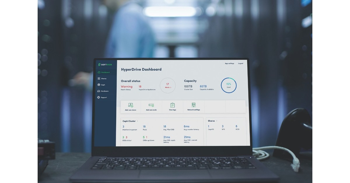 SoftIron Launches World First Unified Storage Manager