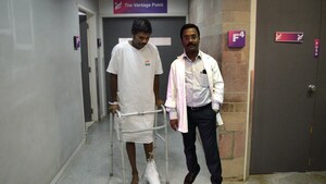 Youth's Crushed Legs and Life Saved by Timely Treatment at Parvathy Hospital