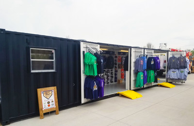 USPBL merchandise container