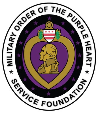 Military Order of the Purple Heart Service Foundation, www.purpleheartfoundation.org, Est. - 1957 (PRNewsfoto/Purple Heart Foundation)