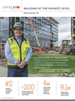 Level 10 Construction Named 2nd Largest GC in Silicon Valley for Two Consecutive Years