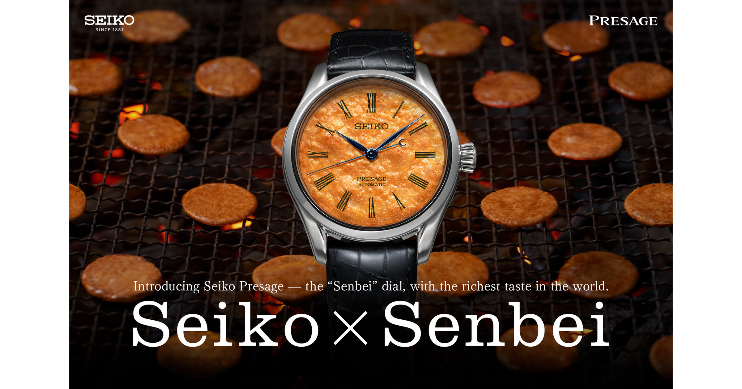 Seiko Presage introduces the richest taste in the world with the new 
