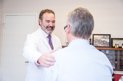 Dr. Morrison patient interaction photo