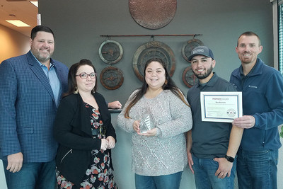 The Blue Mountain Communities team received the Premier Builder Award from the 2018 Annual Builder Achievement Awards Program.