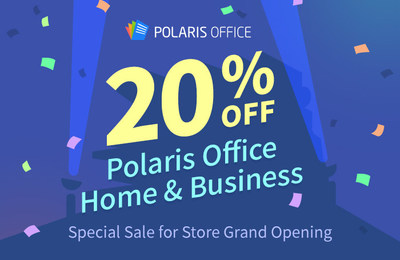 Polaris Office Launches ‘Global Store’ and Offers Promo Discount in Celebration of the Store Launch