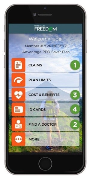 Tufts Health Freedom Plan Launches New Mobile App