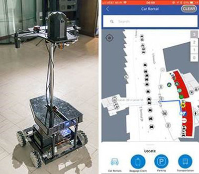 Reckon Point’s sensor-equipped robots allow for fast and precise mapping of commercial / industrial interiors, among other uses.