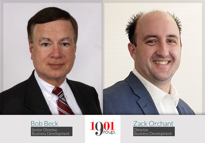 (L) Bob Beck and (R) Zack Orchant of 1901 Group (L) Bob Beck and (R) Zack Orchant of 1901 Group