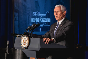 US Vice President Issues Urgent Call To 'Help The Persecuted' At Washington, D.C. Summit US Vice President Issues Urgent Call To 'Help The Persecuted' At Washington, D.C. Summit