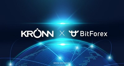 KRONN Ventures AG, Global Cryptocurrency exchange BitForex's shares rise 32% on its first day of launching.