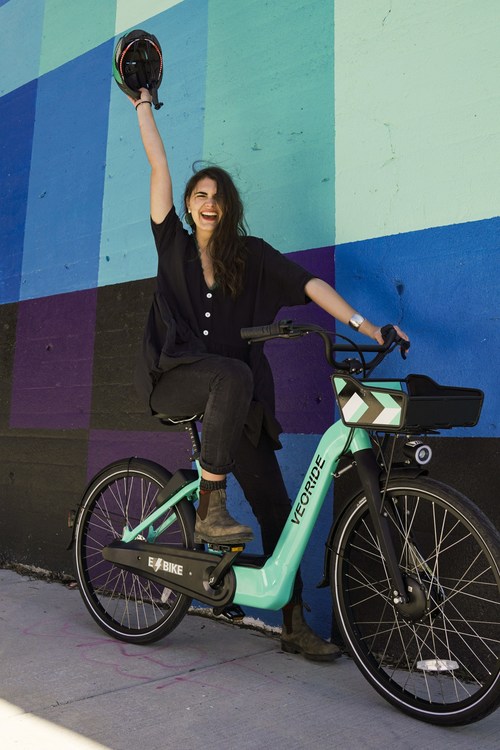 VeoRide's e-bike features a swappable battery and the highest quality fleet to meet the rigors of shared mobility programs for cities and universities.