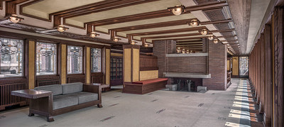 Frank Lloyd Wright Trust Concludes Interior Restoration Of