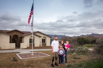 Gary Sinise Foundation RISE home dedication for U.S. Army Sergeant First Class Caleb Brewer and his family