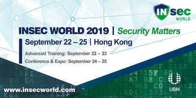 INSEC WORLD 2019 to be held in Hong Kong this September