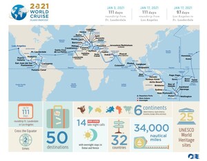 Princess Cruises Debuts Most Destination-Rich World Cruise Ever Offered