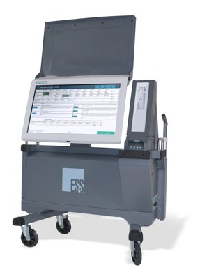 ES&S ExpressVote XL™ full-face Universal Voting System displays the full ballot on a 32-inch touch-operated interactive screen and produces a voter-verified paper ballot for tabulation.