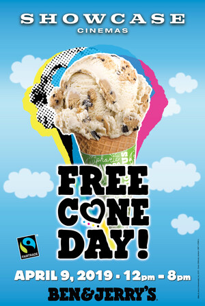 Showcase Cinemas Is Offering the Sweetest Bargain Tuesday Ever on Ben &amp; Jerry's Free Cone Day