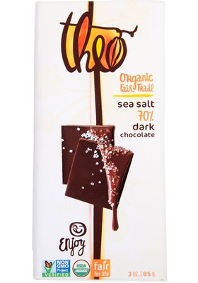 Theo Chocolate Issues Allergy Alert On Undeclared Milk In 3oz Sea Salt 70% Dark Chocolate Bars