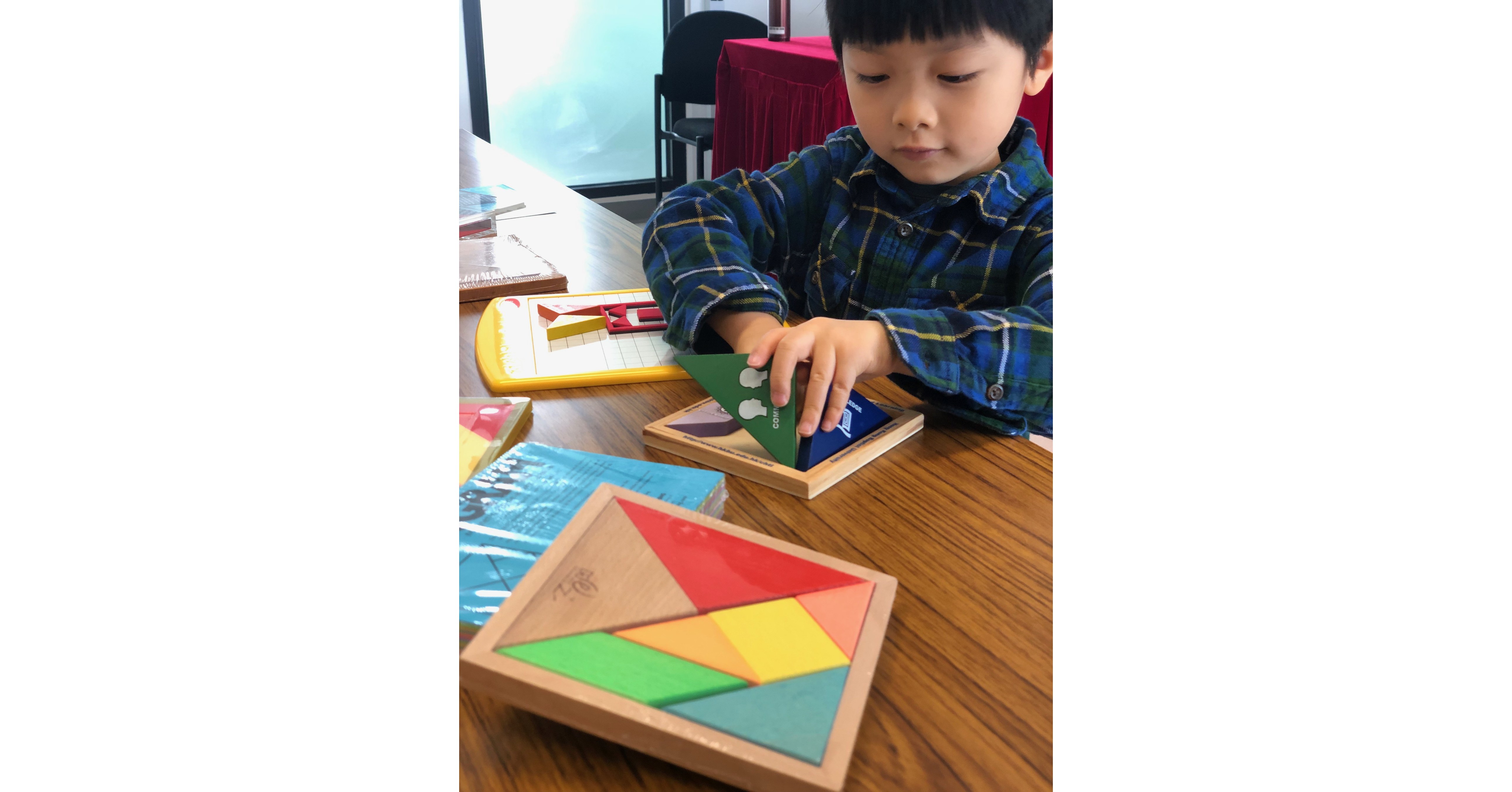 HKBU Scholar Invents New Tangram Games to Test Children's Visual