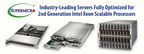 Supermicro Introduces Over 100 Resource-Saving Server and Storage Systems with New 2nd Generation Intel® Xeon® Scalable Processors