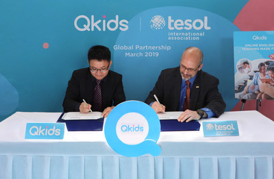 Qkids Launches Global Strategic Partnership with TESOL International Association