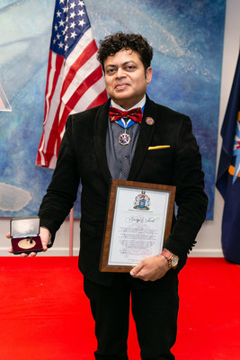 George Jacob, President and CEO of Bay.org was honored with the Royal Canadian Geographical Society Louie Kamookak Medal.