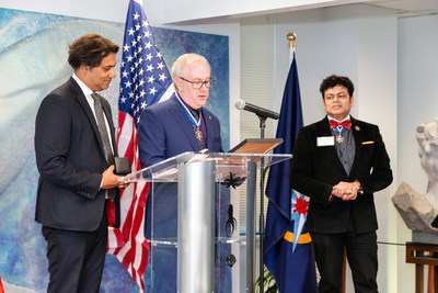 Rana Sarkar – Consul General of Canada in San Francisco, Gilles Gagnier - COO & Publisher, Royal Canadian Geographic Society, George Jacob, President and CEO of Bay.org