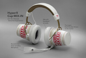 Nissin Cup Noodles® and HyperX® Introduce HyperX Cup MIX-IN: First Headphone Specially Designed to Create the Ultimate Sensorial Experience for Cup Noodles Fans