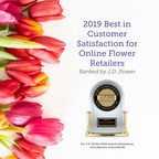 From You Flowers is the Best in Customer Satisfaction for Online Flower Retailers in 2019 ranked by J.D. Power