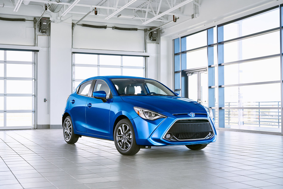 The all-new 2020 Toyota Yaris Hatchback combines technology, cargo capacity and practicality.