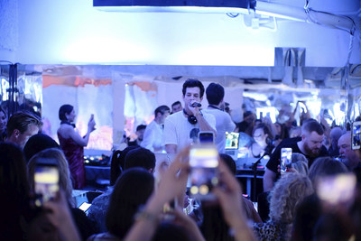 Acclaimed producer and DJ Mark Ronson headlined the invitation-only experience.