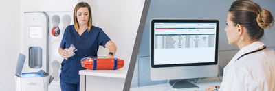 Swisslog Healthcare products Nexus® PTS station, Delivery Manager software, and Savioke Relay® robot will be featured at #AONE2019.