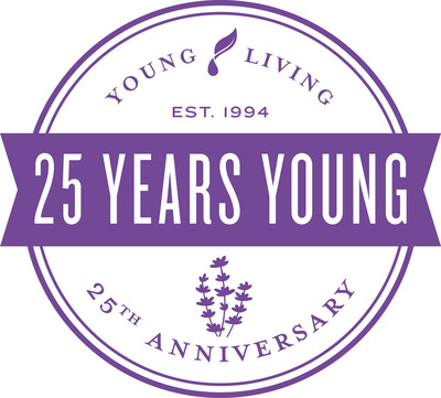 Young Living Celebrates 25 Years as the Global Leader in Essential Oils (PRNewsfoto/Young Living Essential Oils)