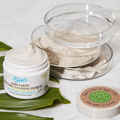 Kiehl’s is proud to introduce the new Kiehl’s Made Better x John Legend Limited Edition Rare Earth Deep Pore Cleansing Mask, which will benefit The Earth Day Network in the United States.
