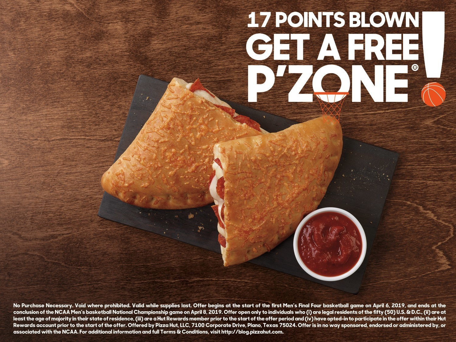 Pizza Hut Offers America A Chance To Win A Free P Zone During The