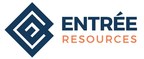 Entrée Resources Announces Fiscal Year 2018 Results and Reviews Corporate Highlights