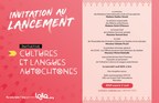 Invitation - Lancement de l'Initiative Cultures et Langues autochtones
