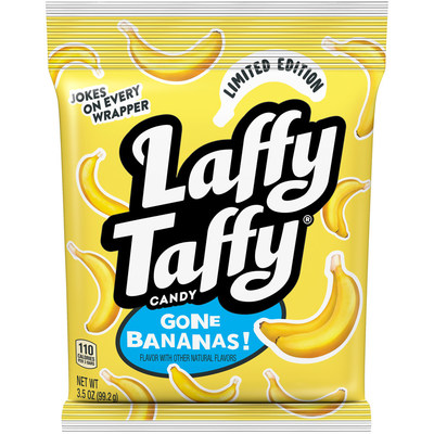 Laffy Taffy launches limited edition “GONE BANANAS!” product featuring banana-only flavored candy