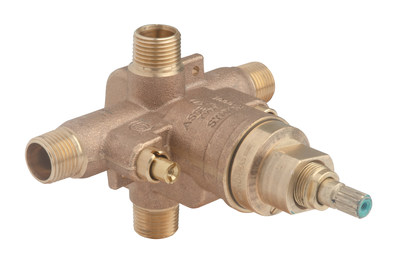 The new Symmons Temptrol shower valve.