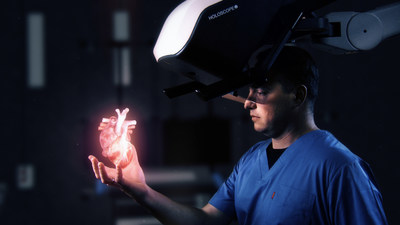 HOLOCOPE-i Medical Holographic System By RealView Imaging (viewer’s perspective) (CNW Group/University Health Network)