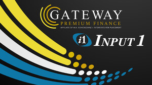 Gateway Premium Budget chooses the Input 1 cloud-based Premium Billing System for its Premium Finance Operation