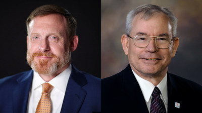 Adm. Michael S. Rogers, left, former commander of the U.S. Cyber Command and director of the National Security Agency, and Lt. Gen. Ronald L. Burgess Jr., former director of the U.S. Defense Intelligence Agency, will join the advisory board for the McCrary Institute for Cyber and Critical Infrastructure Security at Auburn University.