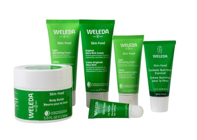 Grce au programme de recyclage Weleda, les consommateurs peuvent maintenant expdier par la poste sans frais leurs emballages vides de l'ensemble de la gamme de produits Skin Food afin qu'ils puissent tre recycls. (Groupe CNW/Weleda)