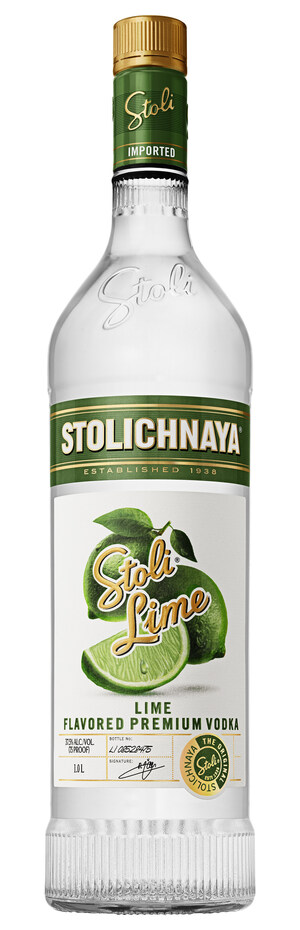Stoli® Vodka Adds "Ripe for the Drinking" Lime to its Flavor Arsenal