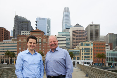 Husayn Kassai, CEO and Co-founder, Onfido (left); Frank van Veenendaal, former Chief Sales Officer and Vice Chairman, Salesforce (right)