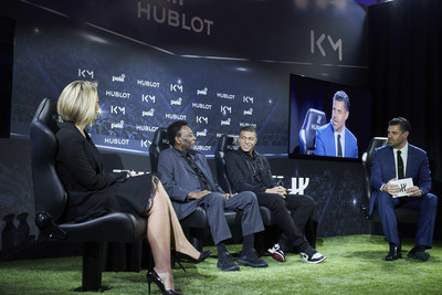 Hublot Brings Two Legends In Soccer Together: Pelé & Mbappé